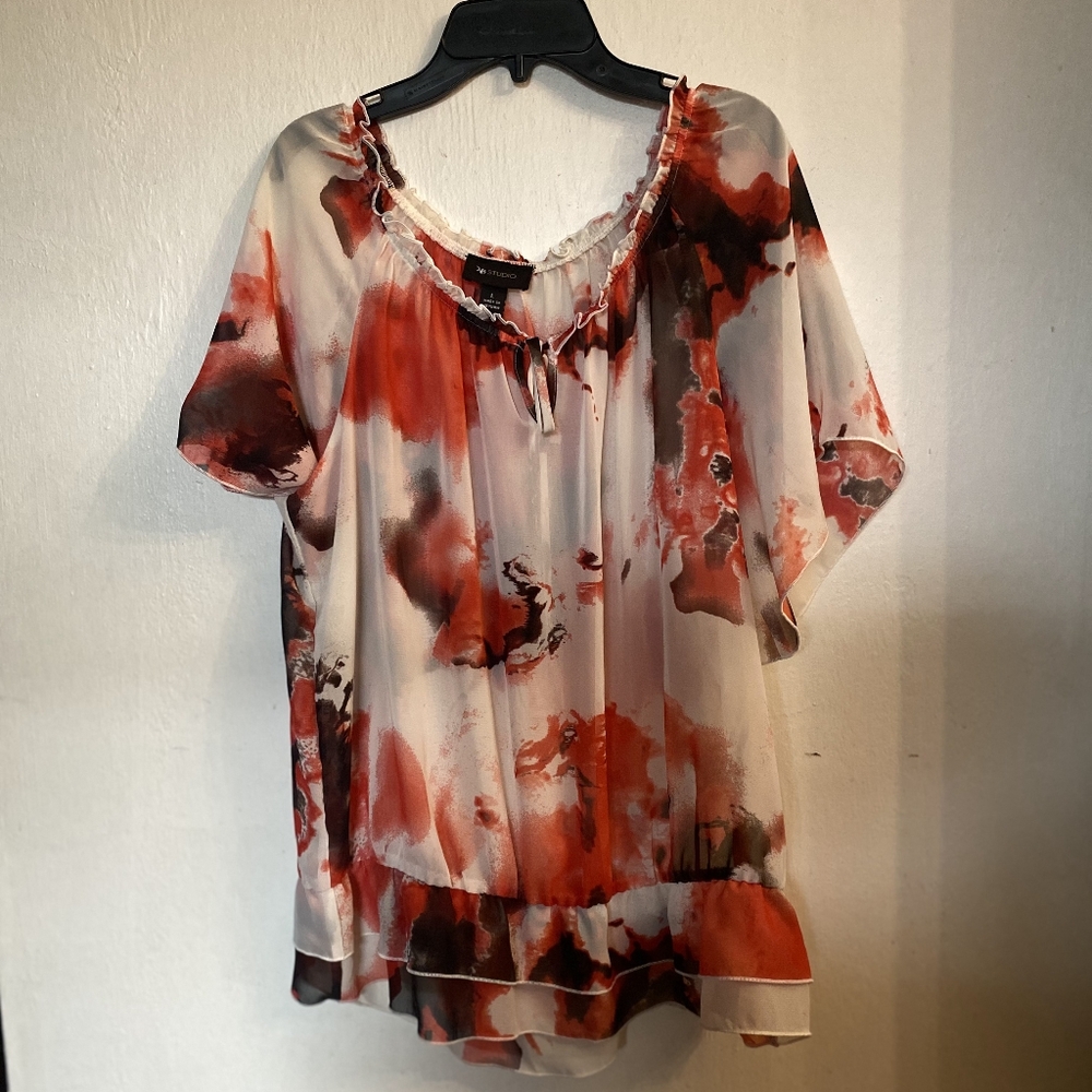 Elegant Women's Floral Top